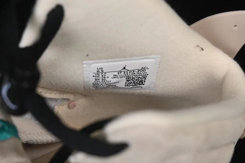 All categories Air Jordan Jordan series basketball shoes Air Jordan 6 A Ma Maniére x Air Jordan 6 Retro "Sail" AJ6 Joe 6 joint model Khaki IF3103-100